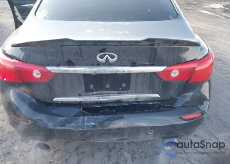 2015 Infiniti Q50 Premium z USA, uszkodzony, nr VIN JN1BV7AR0FM418644